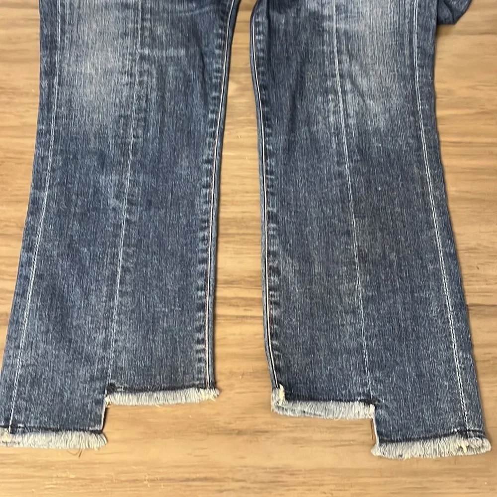 CITIZENS OF HUMANITY STEP HEM ANKLE CROPPED AMARI JEANS 26 - Picture 14 of 16
